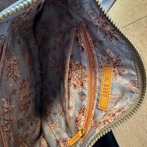 HOBO Crossbody with Floral Pattern Interior
